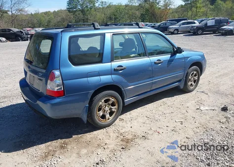 2007 Subaru Forester 2.5X from USA, damaged, VIN JF1SG63697H706232